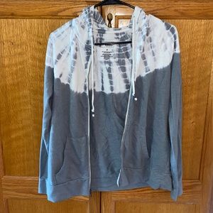 Tie Dye Grey Sweatshirt